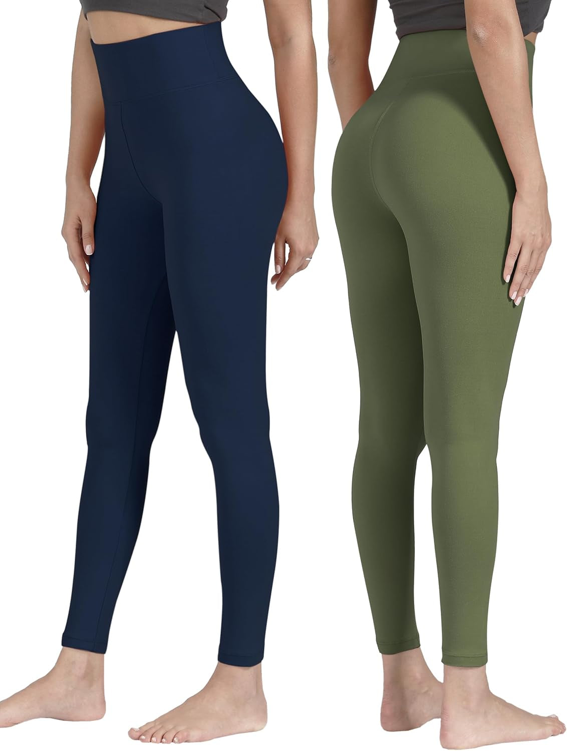 Creamlush High Waisted Leggings for Women Full Length & Capri | Buttery Soft, Stretchy, Tummy Control, Opaque, Slimming Fit, Plus-Size Fit, Moves Freely, Workout Yoga Running Lounge Pants