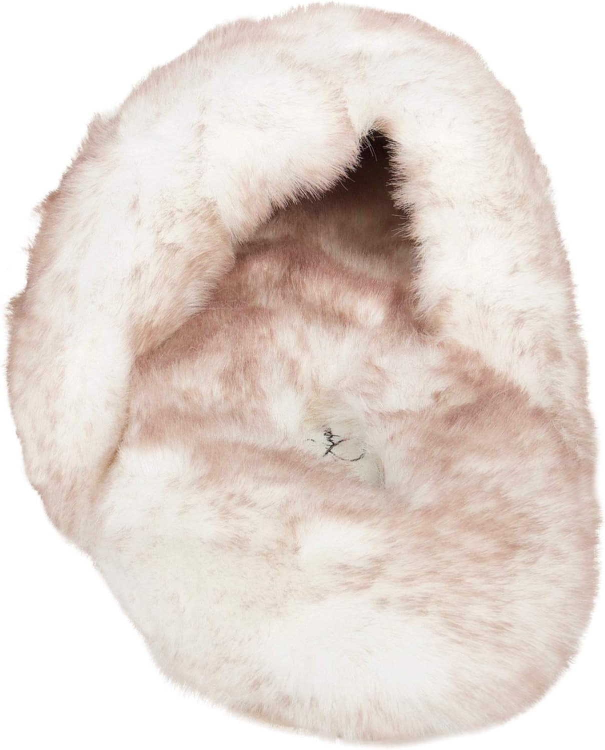 Womens Comfy Faux Fur House Slipper Scuff Memory Foam Slip on Anti-Skid Soleslipper