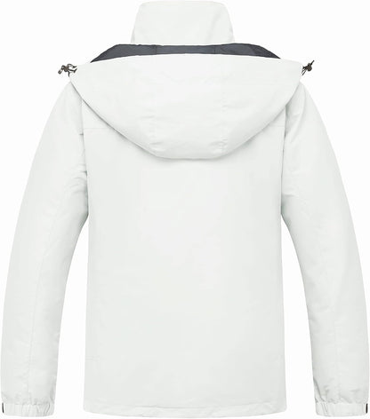 Women'S 3 in 1 Ski Jacket Cotton Padded Liner Winter Coat | Classic Simple Style Matches Various Daily Outfits